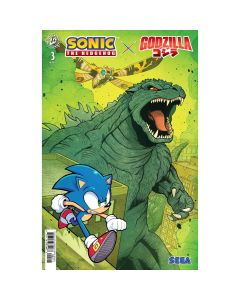 Sonic The Hedgehog X Godzilla #3
