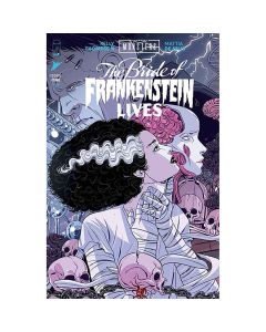 Universal Monsters Bride Of Frankenstein Lives #1 Cover D Luana Vecchio Connecting Variant