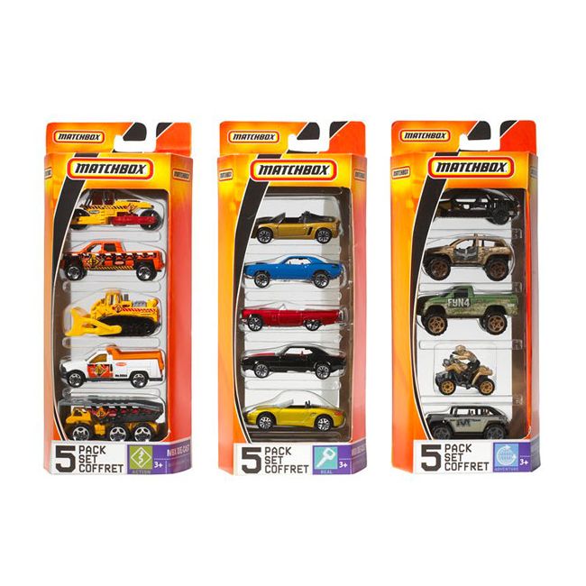 Matchbox 5-Pack Set (Styles May Vary) | Comix Zone