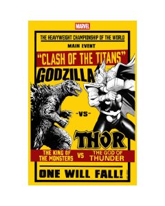 Godzilla Vs Thor #1 Lee Garbett Versus Variant