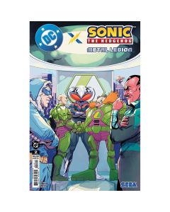 DC X Sonic The Hedgehog The Metal Legion #2