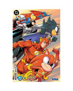 DC X Sonic The Hedgehog The Metal Legion #2 Cover C Daniele Di Nicuolo Card Stock Variant