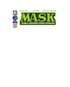 Mask #1 Cover M Blank Sketch Venom Blank Sketch Variant