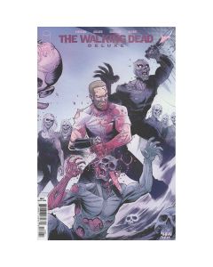Walking Dead Deluxe #138 Cover C Cliff Rathburn Connecting Variant