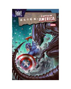 Alien Vs Captain America #4 Mateus Manhanini Variant