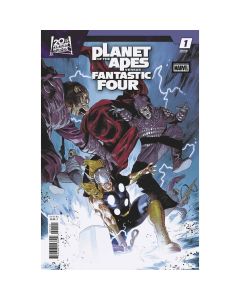 Planet Of The Apes Vs Fantastic Four #1 Francesco Mobili Versus Variant