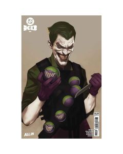 DC K.O. #4 Cover H Ben Oliver Face-Off Card Stock Variant