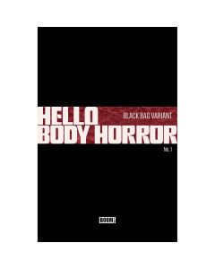 Hello Body Horror #1 Cover C Black Bag Variant Dressed Black Bag Wayshak