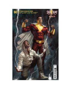 Action Comics #1053 Cover D Parrillo Shazam Fury Of The Gods Movie Variant