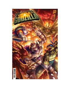 Teenage Mutant Ninja Turtles X Godzilla #5