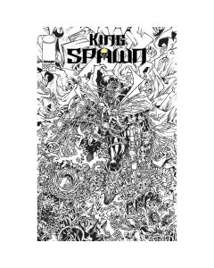 King Spawn #55 Cover B Harvey Tolibao B&W Variant