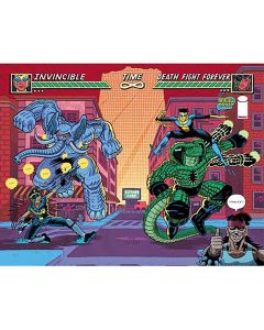 Death Fight Forever #2 Cover D Andrew Maclean Invincible Team Up Wraparound Variant