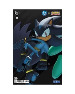 DC X Sonic The Hedgehog #1 Sixth Printing Deegeemin Connecting