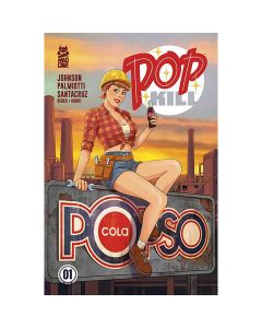 Pop Kill #1 Seasonal Flavors Yishan Li Labor Day Themed Card Stock Variant