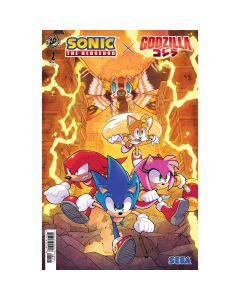 Sonic The Hedgehog X Godzilla #2