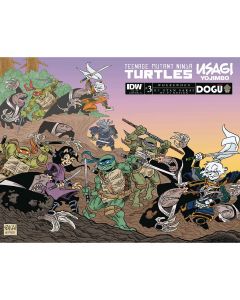 Teenage Mutant Ninja Turtles Usagi Yojimbo Wherewhen #3
