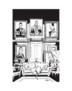 Fall Of The House Of Slaughter #1 Cover D 1:10 Full Art Charretier