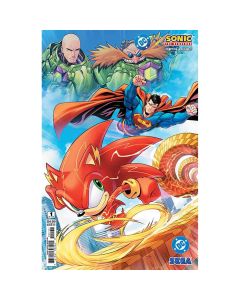 DC X Sonic The Hedgehog The Metal Legion #1 Cover C Serg Acuna Card Stock Variant
