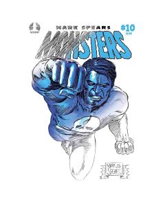 Mark Spears Monsters #10 Cover C Mark Spears Midknight Man Concept Variant
