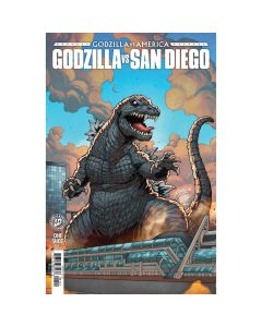 Godzilla Vs America San Diego Cover B Lim