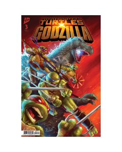 Teenage Mutant Ninja Turtles X Godzilla #3