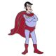 Aardman 50 Aardman Aard Man Superhero Enamel Pin Badge