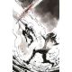 Lost Fantasy #13 Cover E Luca Casalanguida Black And White And Blood Virgin Cardstock Variant