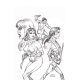 Altered States Warlords #4 Cover J 1:5 Joseph Michael Linsner Line Art Virgin Variant