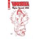 Vampirella Winter Special 2026 #1 Cover J 1:7 Joseph Michael Linsner Fiery Red Line Art Variant