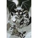 Gargoyles #1 Cover N 1:7 Drew Moss Line Art Virgin  Variant