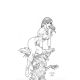 Vampirella #2 Cover O 1:10 Joseph Michael Linser Line Art Virgin Variant