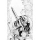 Faceless And The Family Maze Of The Mechanical Aliens #1 Cover D 1:10 Matt Lesniewski B&W Variant