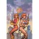 Red Sonja Barbarella #2 Cover F Joseph Michael Linsner Metal Premium Variant