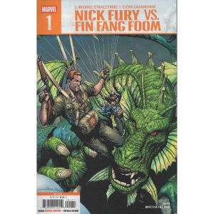 Nick Fury Vs Fin Fang Foom #1