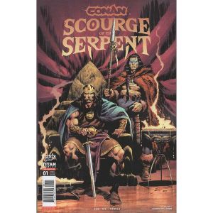 Conan The Barbarian Scourge Of The Serpent #1