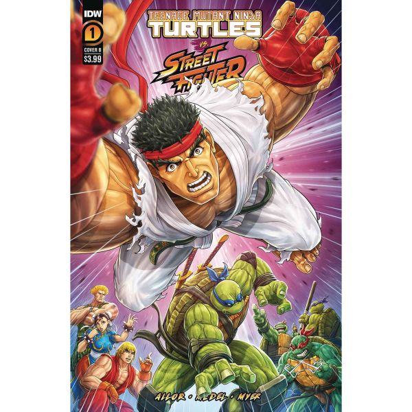 Teenage Mutant Ninja Turtles vs. Street Fighter #4 Reviews