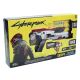 Cyberpunk 2077 Skippy Previews Exclusive Deluxe Blaster & Light Up Stand