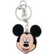 Disney Mickey Mouse 2 Sided Color Face Keychain