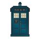 Doctor Who 15Th Dr Tardis Enamel Pin Badge