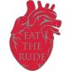 Hannibal Eat The Rude Heart Enamel Pin Badge