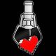 Fp Original Gaming Heart Prize Enamel Pin Badge