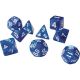 Dice Set - Poly - Pearl Blue - Sirius Dice