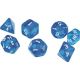 Dice Set - Poly - Translucent Blue - Sirius Dice