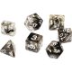 Dice Set - Poly - Black Cloud - Sirius Dice