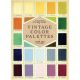 Vintage Color Palettes Sticker Book
