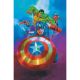 Captain America #12 1:50 Magic The Gathering Virgin Variant