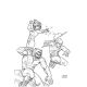 Thundarr The Barbarian #5 Cover M 1:10 Joseph Michael Linsner Line Art Virgin Variant
