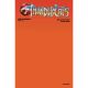 Thundercats #1 Cover ZE Orange Blank Variant