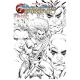 Thundercats #1 Cover ZG Liefeld b&w 1:10 Variant