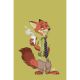 Zootopia #2 Cover K 1:15 Rousseau Color Bleed Foil Virgin